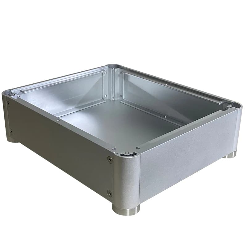 Châssis de préamplificateur Audio DAC tout en aluminium, 210x76x250mm