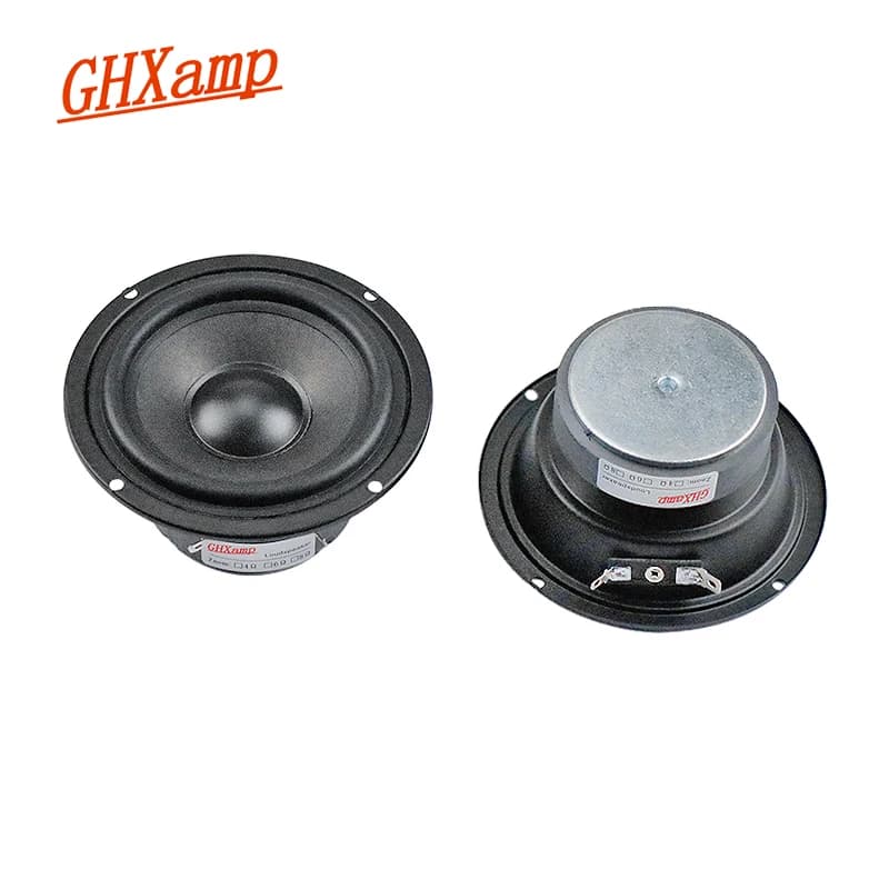 GHXAMP fermé 4 pouces 115MM haut-parleur milieu pur haut-parleur 3 voies alto voix klaxon classique 