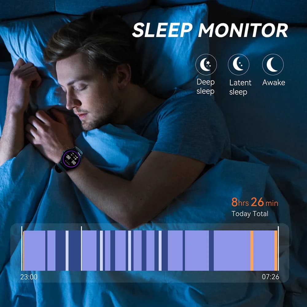 Cubot-Montre intelligente de sport C9 pour hommes et femmes, moniteur de fréquence cardiaque, fitnes