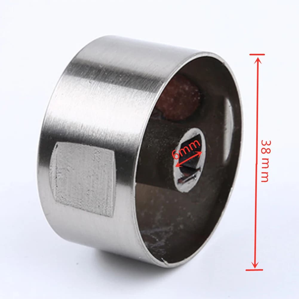 4 pièces en alliage de Zinc bouton rond table de cuisson à gaz poignée interrupteurs pour cuisine cu