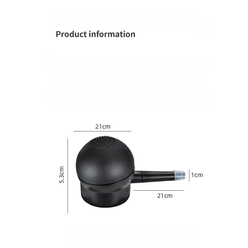 Outil de pompe applicateur de pulvérisation de buse et poudres de fibres de construction de cheveux 