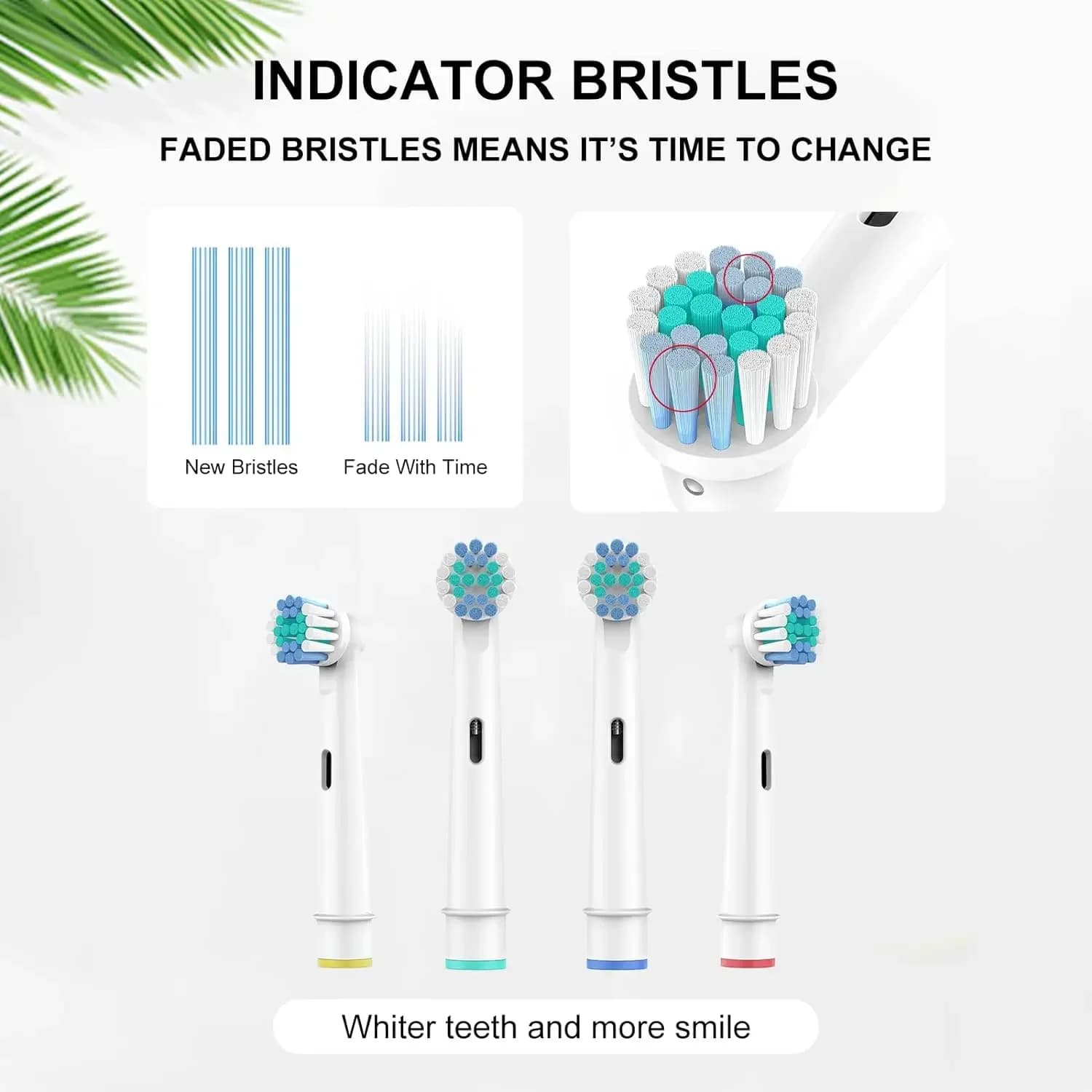 Têtes de brosse à dents électrique de rechange pour Oral-B, puissance avancée, Pro santé, triomphe, 