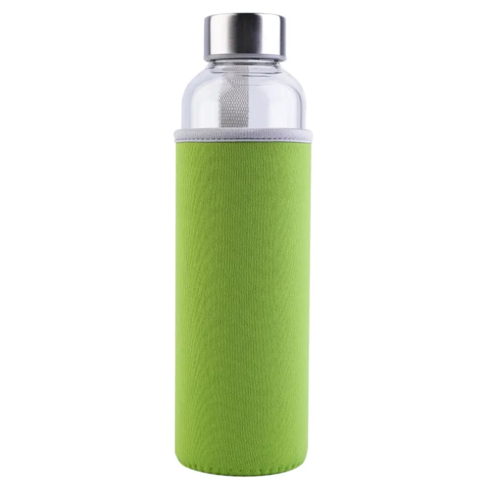 Bouteille de voyage de 550ml, bouteille d'eau en verre Portable incassable pour voiture, nouvel arri