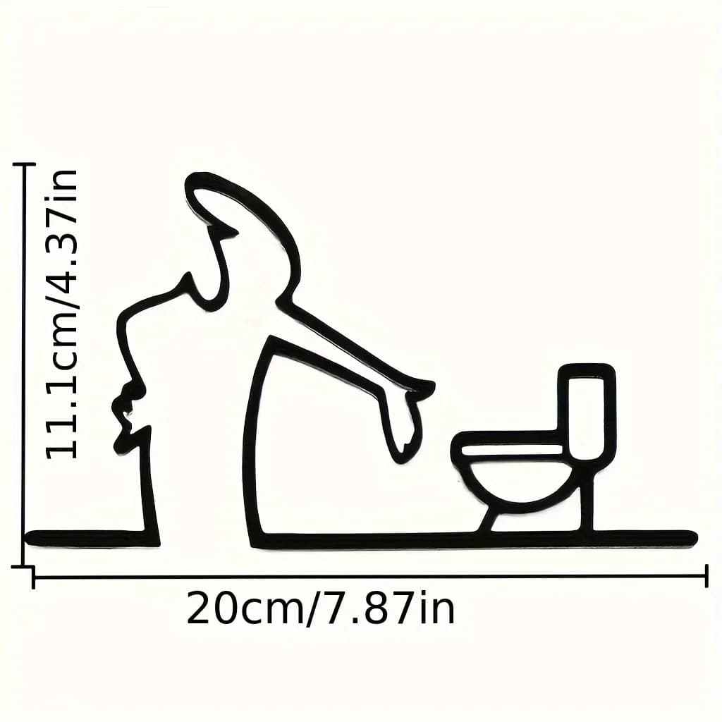 2D plat, auto-avec trous en métal plat 2D de haute qualité, cadre noir, décoration d'intérieur moder