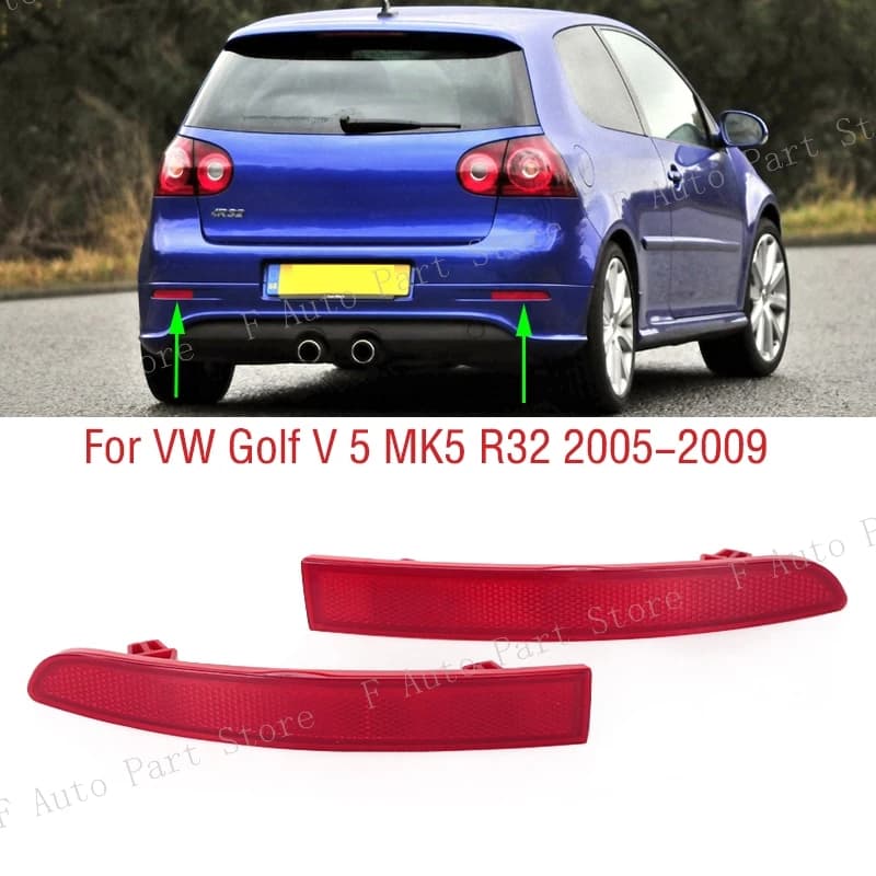 Couvercle de feu antibrouillard pour pare-choc arrière, réflecteur de clignotant arrière, pour VW Go