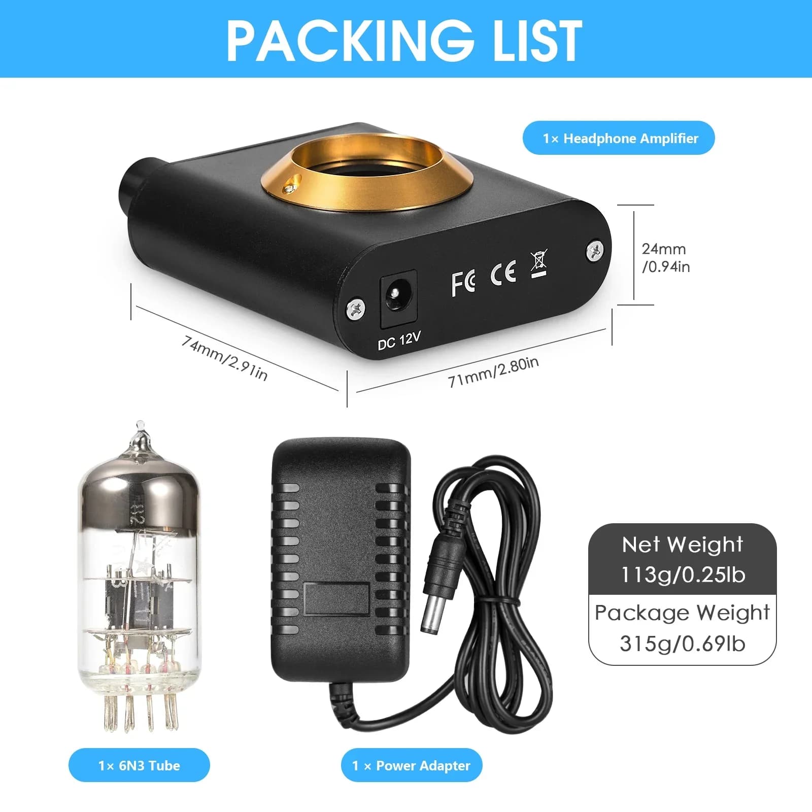 Douk Audio-Tube de assujetà vide Ultra-spirit, amplificateur de téléphone de sauna, préampli stéréo 