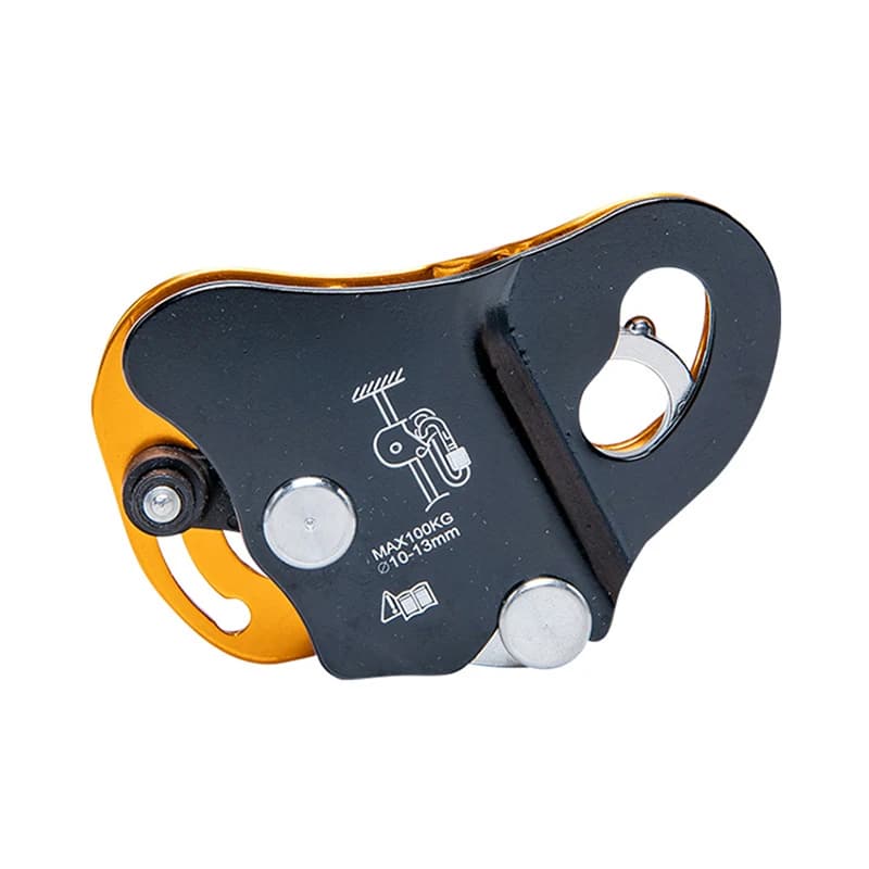 Équipement de sécurité pour gestion et descente d'escalade, dispositif de protection anti-chute, asc