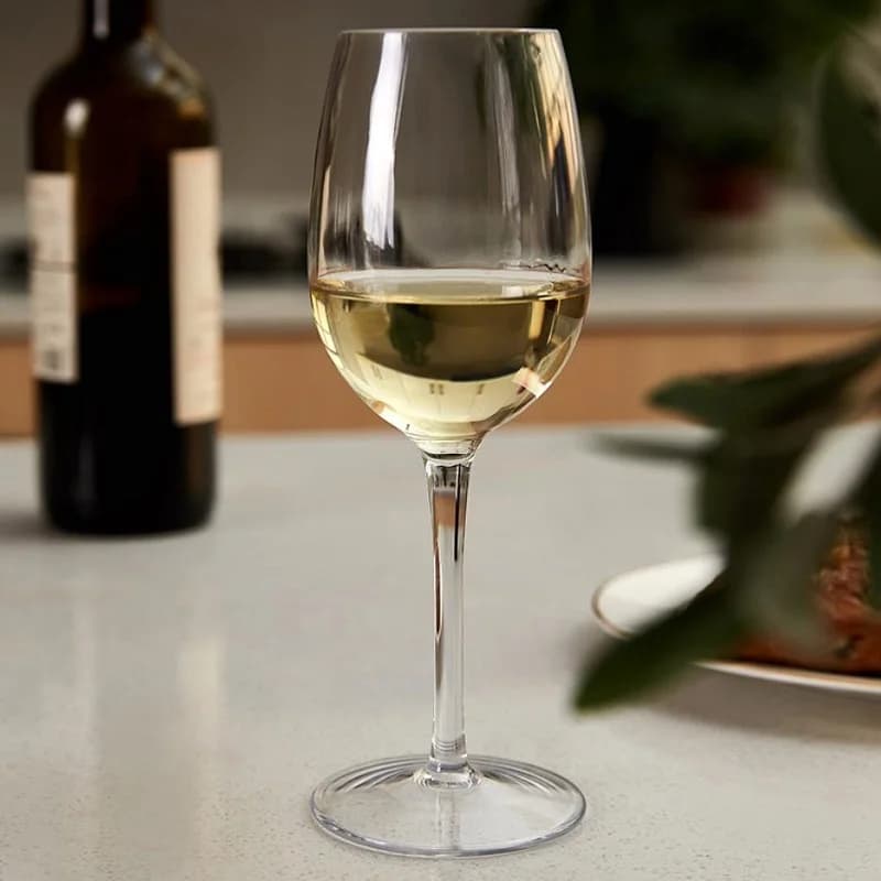 Verres à vin de bordeaux incassables, verrerie en plastique Tritan, extérieur, mariage, anniversaire