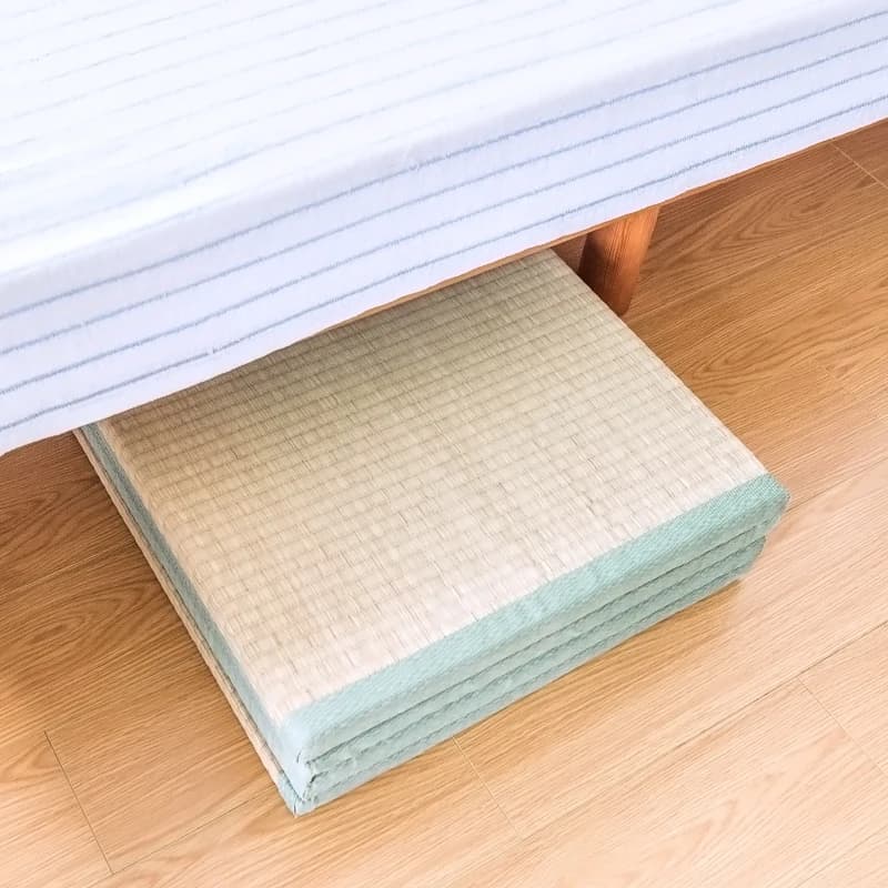 Matelas de couchage pliable de Style japonais, Tatami, tapis en paille, décoration de maison, tapis 