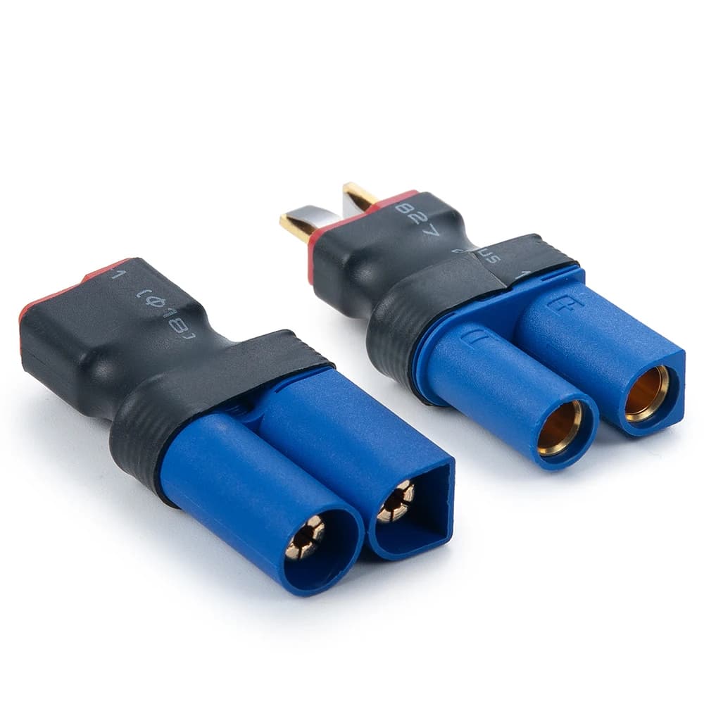 MIBIDAO EC5 à T Deans connecteur mâle femelle RC Lipo pièces de commande de batterie adaptateur de p