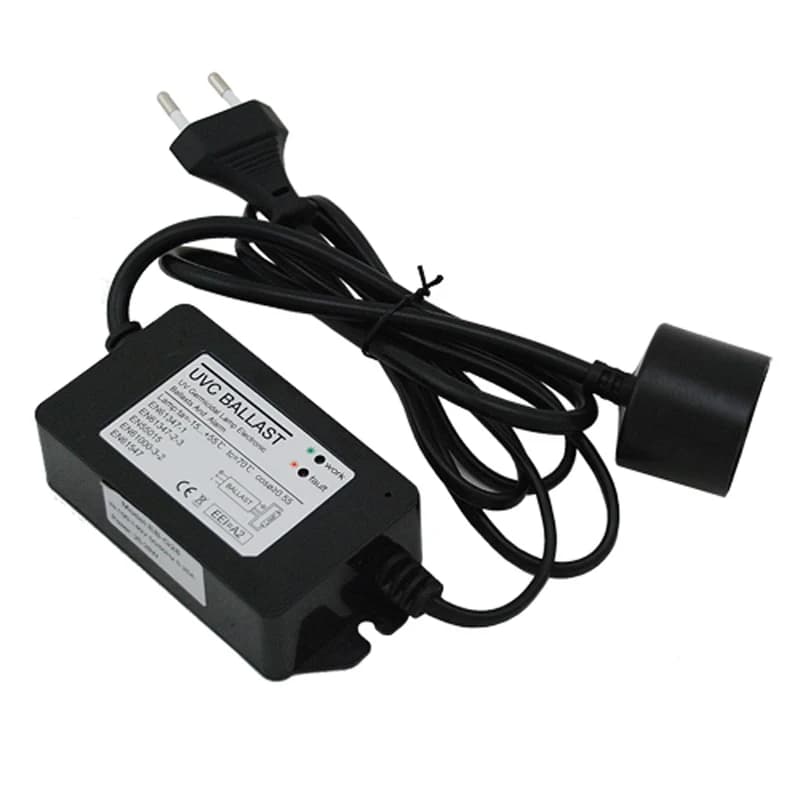 Ballast électronique Coronwater 25-28W EB-G28 avec alarme sonore et visible pour système d'eau UV