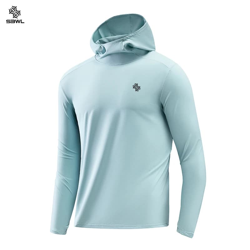 SBWL sweat à capuche respirant à manches longues pour hommes/femmes de haute qualité pour sports et 