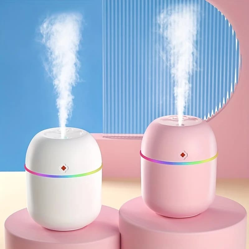 Machine d'aromathérapie avec humidificateur USB, 260ML, adaptée à la chambre à coucher, au bureau, à
