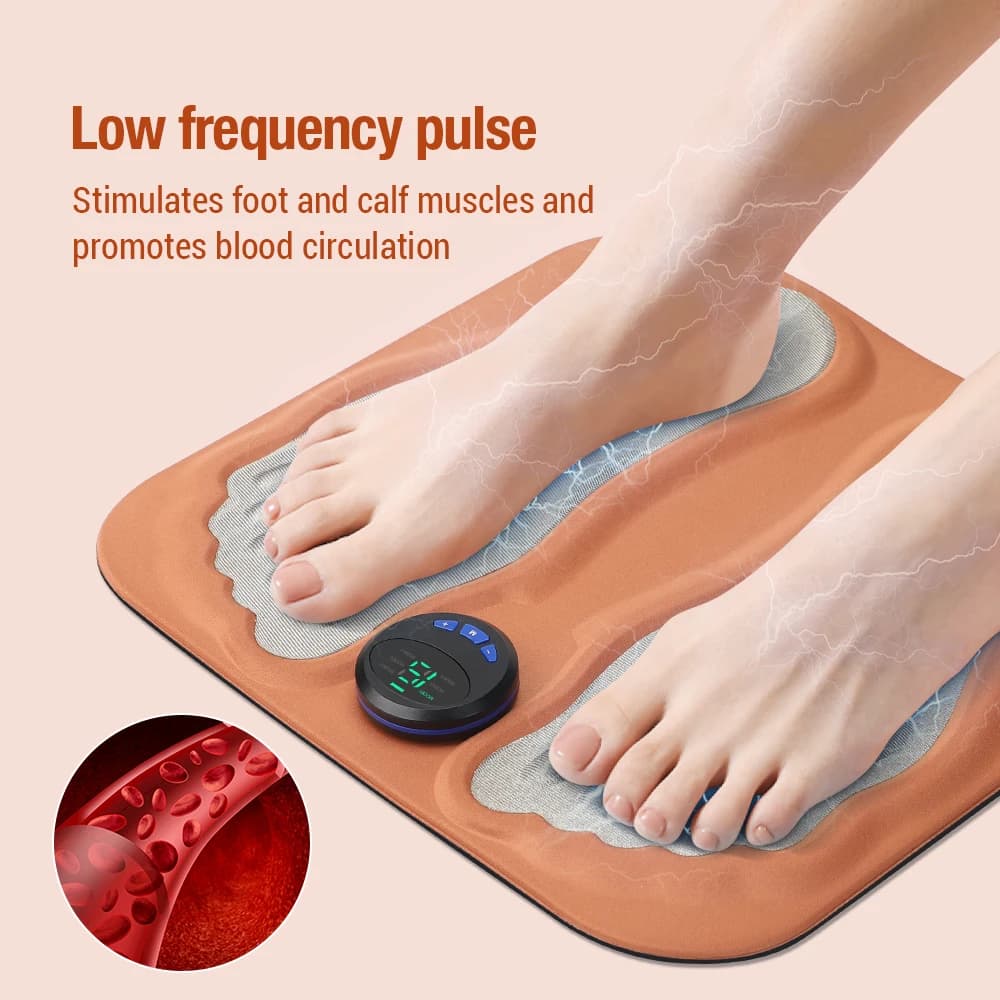 Coussin de Massage des pieds intelligent 3D, masseur pour améliorer la Circulation sanguine, détendr