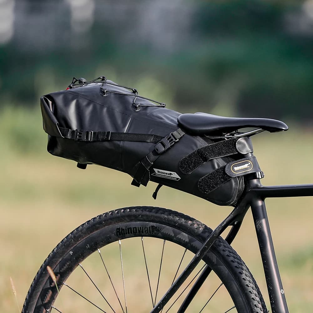 Bal inowalk-Sac de dégager de vélo étanche, sac de queue de vélo pliable, sac de rangement soufflé p