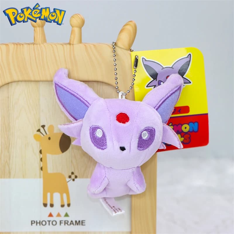 Pokemon Eevee Umbreon Sylveon Espeon Vaporeon jouets en Peluche porte-clés Gengar Duskull Haunter Fl