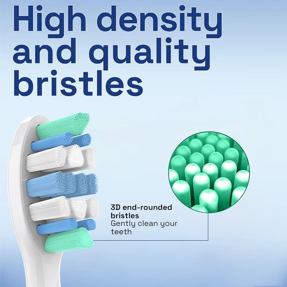 Têtes de brosse à dents électrique de rechange, compatible avec Philips macicare Soft, 4100, 6500, 6