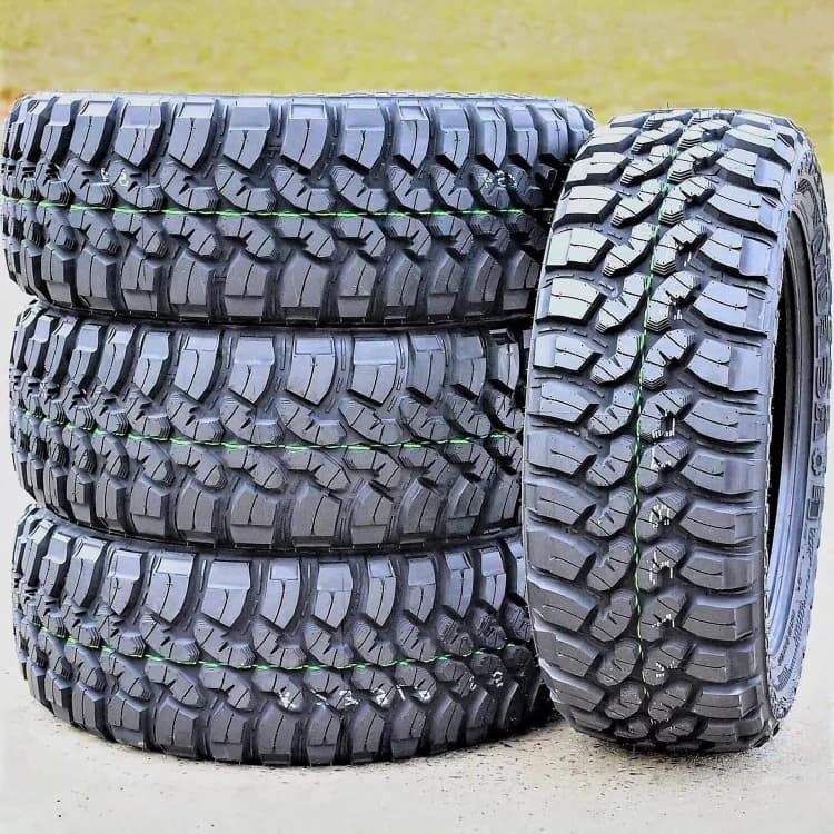 4 Pneus Tout-Terrain M/T 08 Plus LT235/75R15 104/101Q Indice de Charge C 6 Plis BSW