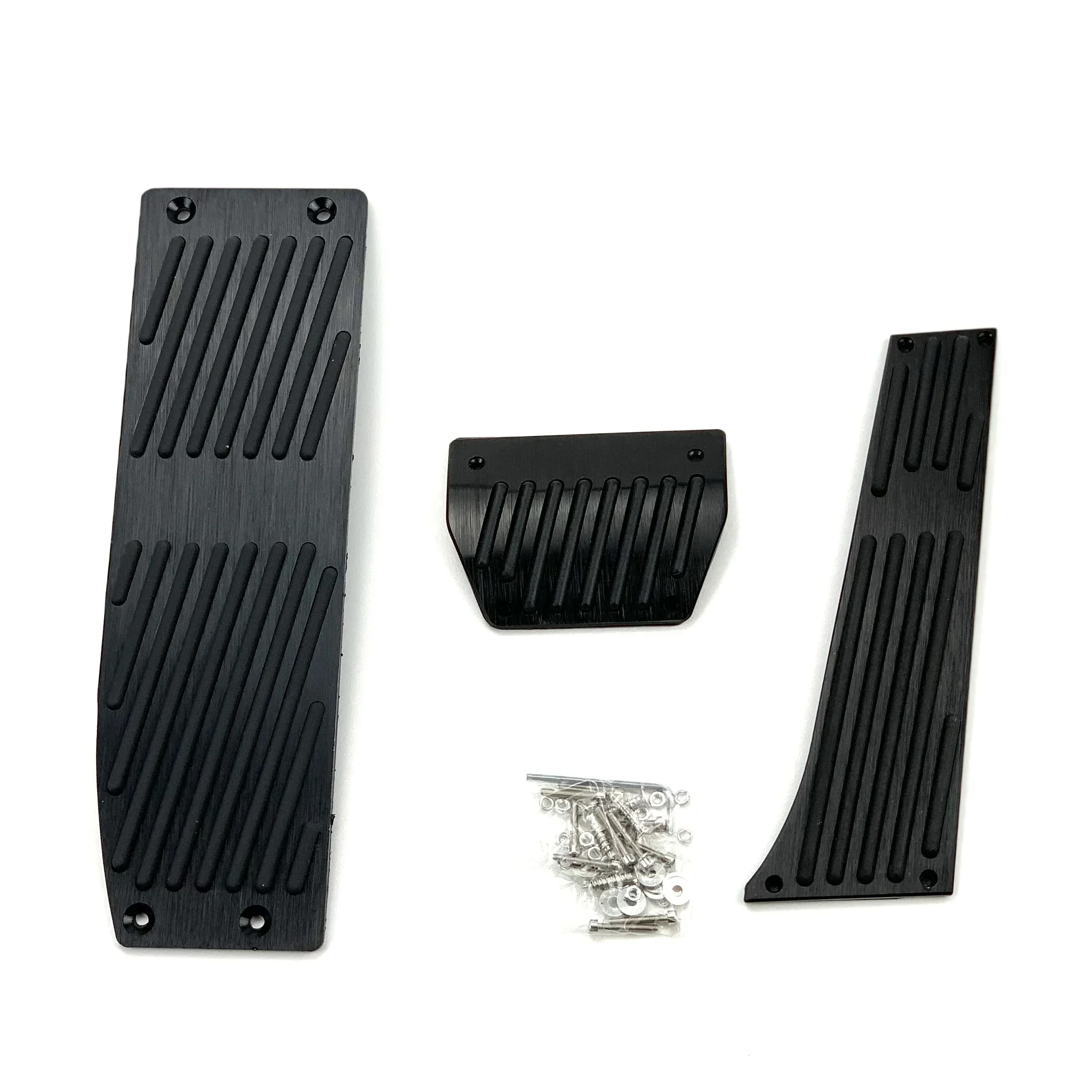 Coussinets de pédale de repose-pied de frein de carburant d'accélérateur antidérapants sans perçage 