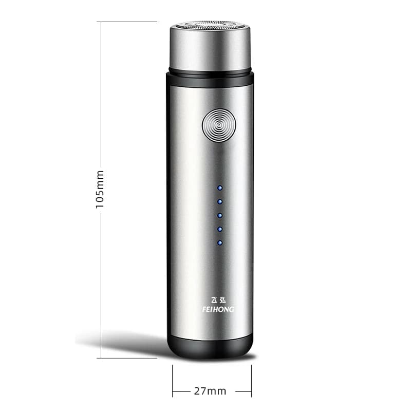 Mini rasoir électrique aste USB pour hommes, tondeuse à barbe professionnelle, rasoir portable pour 