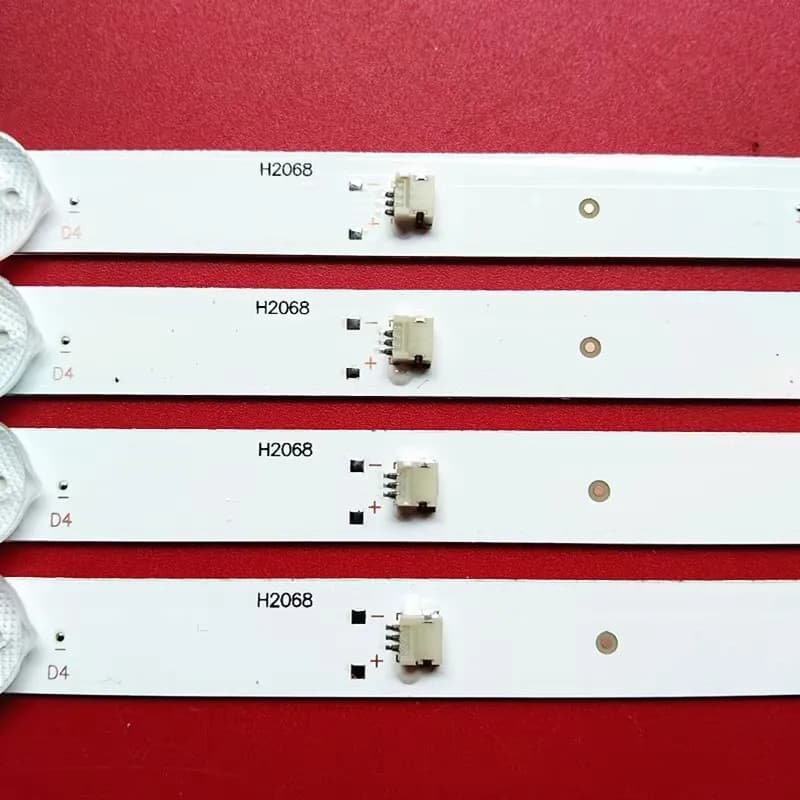 Barre TV LED HRS_SQY50A114_4X9_2W_MCPCB 12mm_V2 E 486558   Pour AKAI AKTV5036S kit de rétro-éclairag
