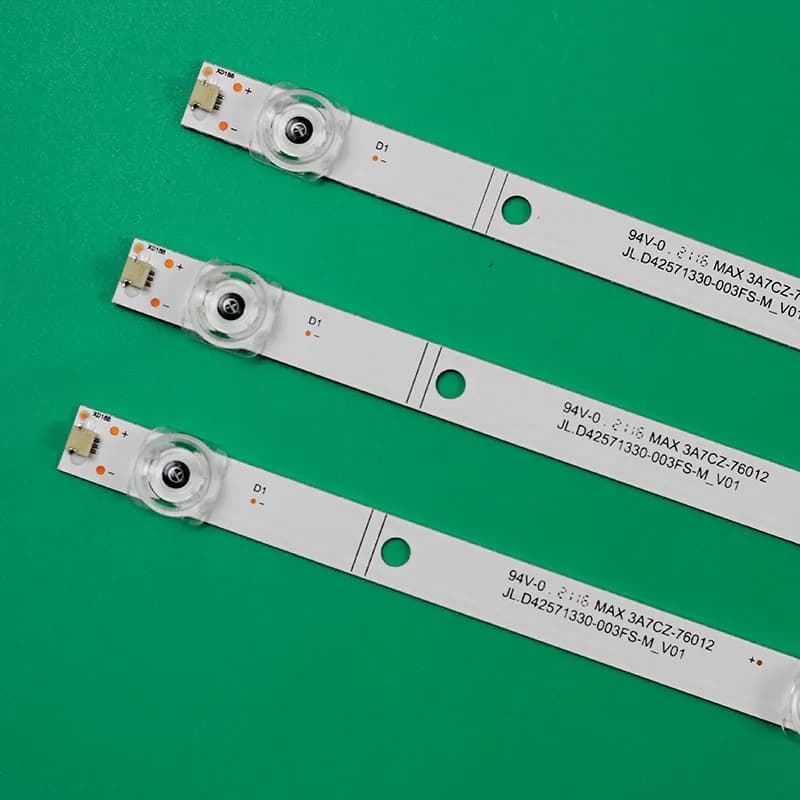 3 pièces/Kit LED H43B7100 H43B7100UK H43BE7000 43A6101EE HD425V1F71-T0K1 HL43J802 SVH425A05 HD425V1U