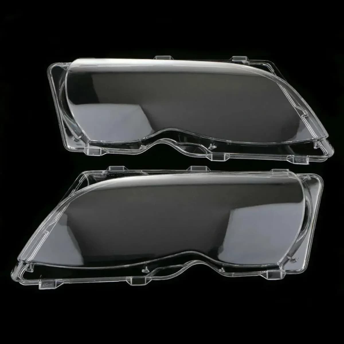 Couvercle de lentille de phare de voiture, pour BMW série 3 E46 318i 320i 325i 4 portes berline 2002