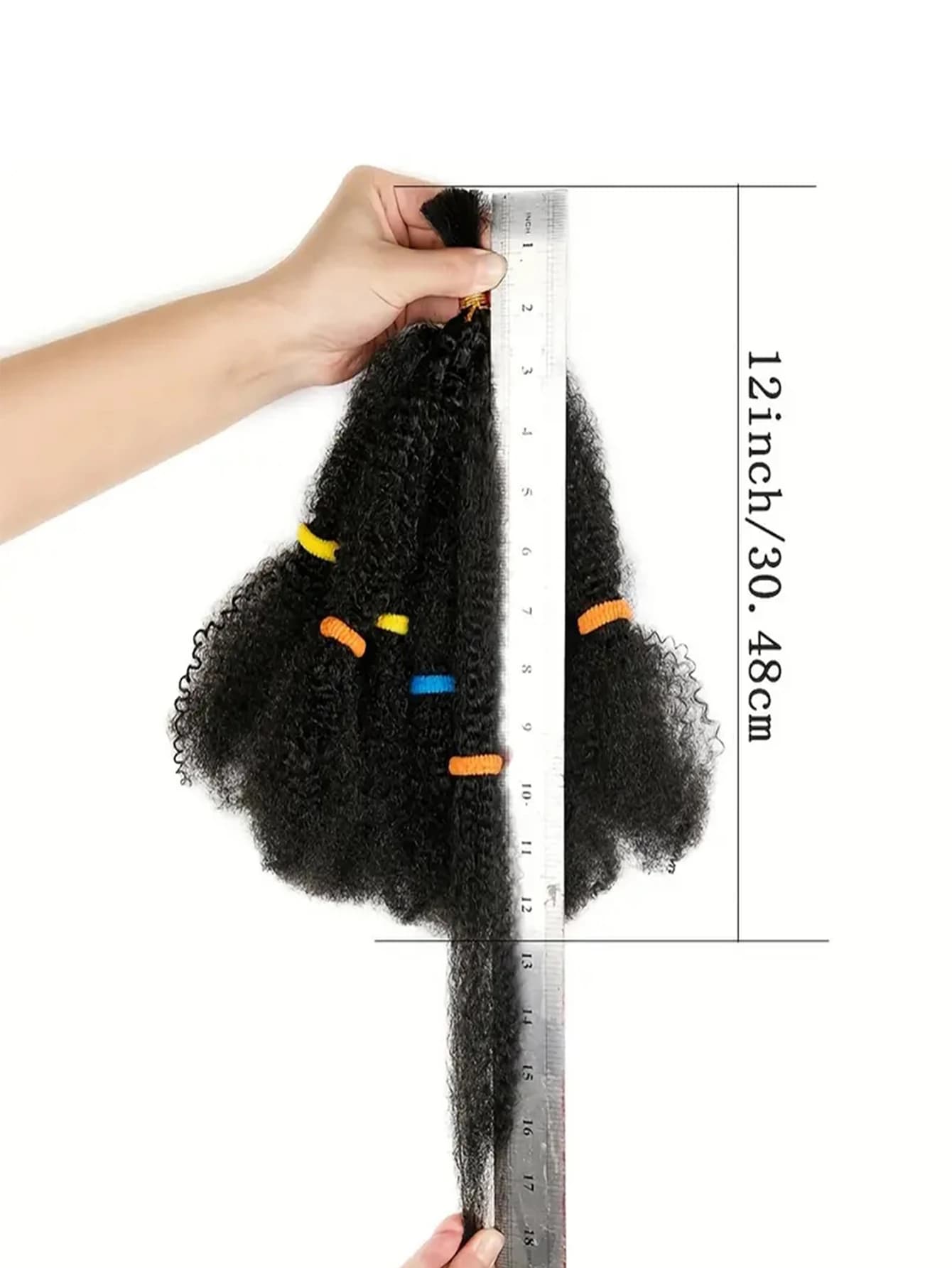 Cheveux Afro Kinky Twist pré-synthétiques, tresses au crochet, 12 pouces, 1 paquet, 10 supports par 