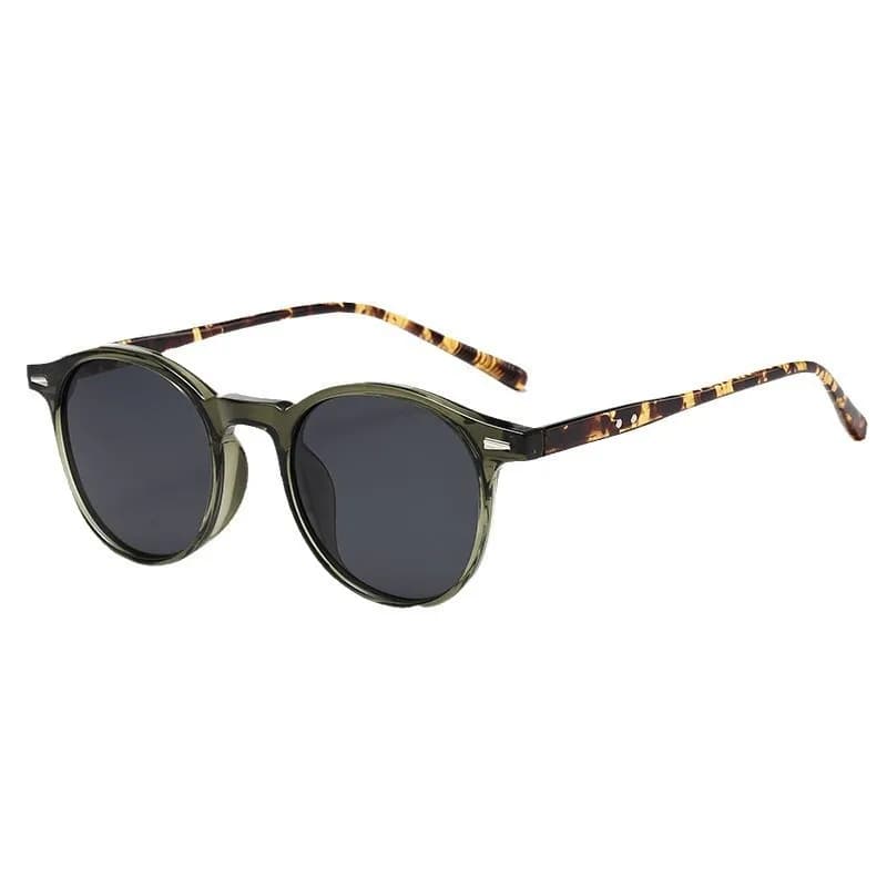 Lunettes de soleil rondes vintage pour femmes et hommes, lunettes de soleil circulaires, lunettes ov