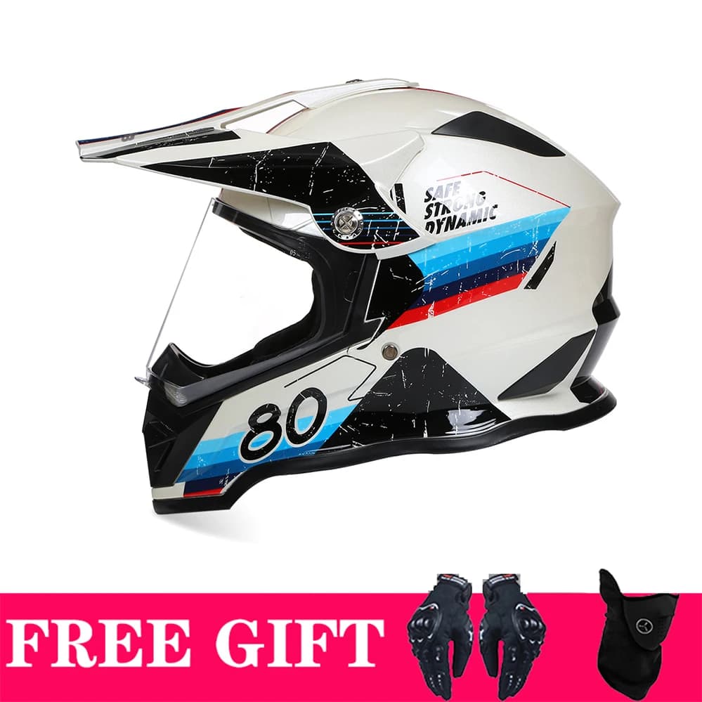 Casque de moto tout-terrain, casque approuvé DOT ECE, casque de vélo de descente, AM, DH, puzzles de