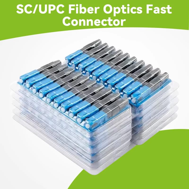 Connecteur rapide de Fiber optique SC/UPC, adaptateur de Fiber optique monomode, connecteur de Fiber