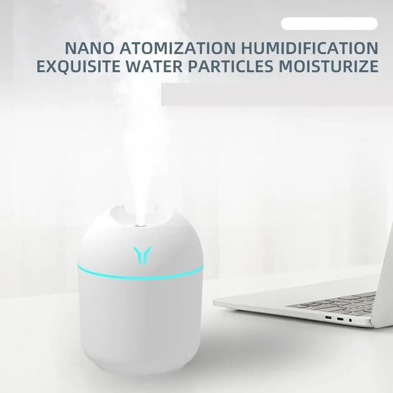 Mini humidificateur d'air USB, diffuseur d'huiles essentielles d'arôme pour la maison et la voiture,