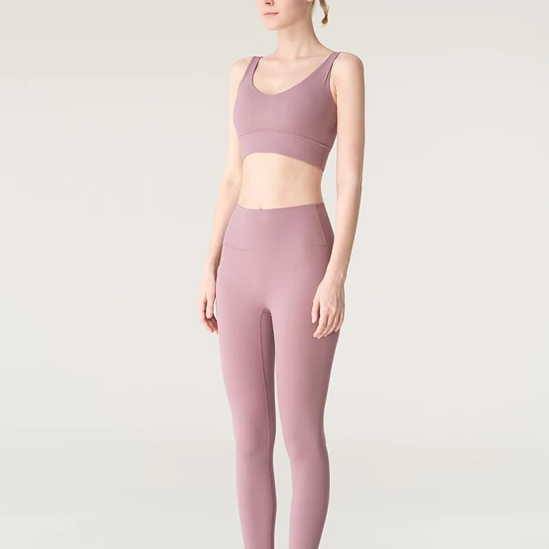 Vêtements de Yoga 2 pièces, survêtement pour femmes, vêtements d'athlétisme, Pilates, Fitness, ensem