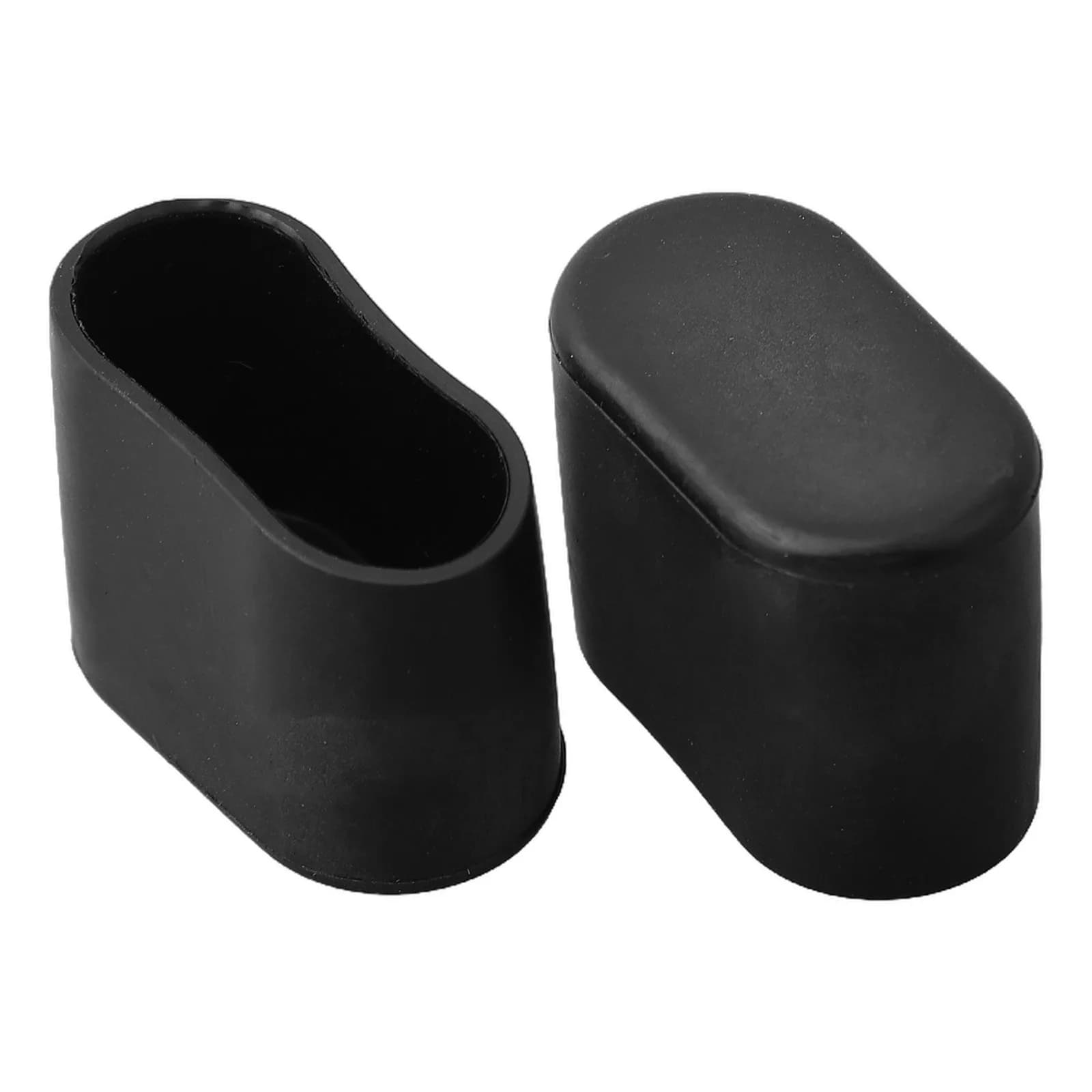 Capuchons de pieds de chaise en caoutchouc, 10 pièces, couvertures ovales, pieds de Table, protecteu