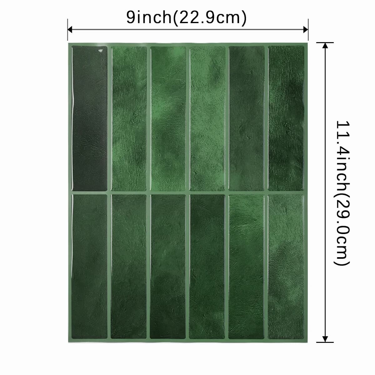 10/30/50pcs 3D auto-adhésif mur Imitation carrelage autocollants amovibles auto-adhésifs imperméable