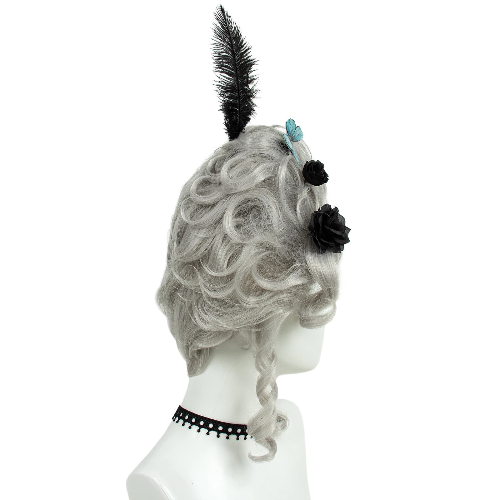 REEWES perruque victorienne pour Costume Rococo Cosplay 18ème siècle perruque cheveux baroques Vinta