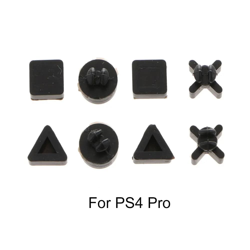 JCD – coussinets de pieds inférieurs en caoutchouc en silicone, capuchon de couverture pour PS4 Pro,