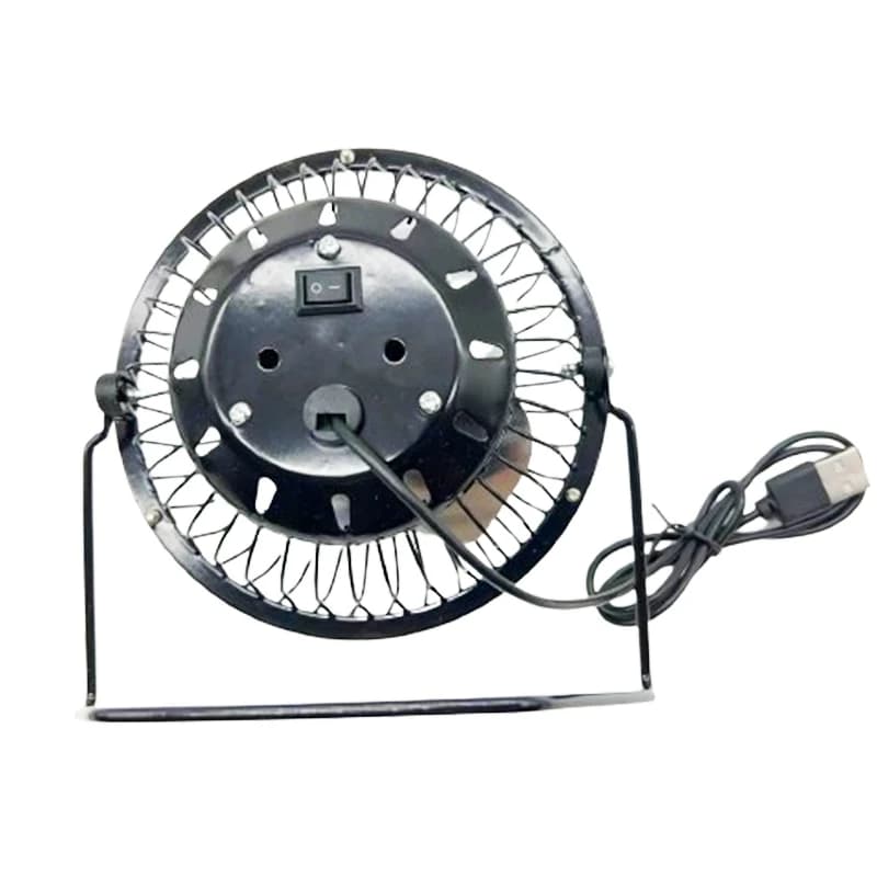 4 pouces USB fort vent silencieux MINI ventilateur bureau 360 degrés rotatif été refroidissement ven