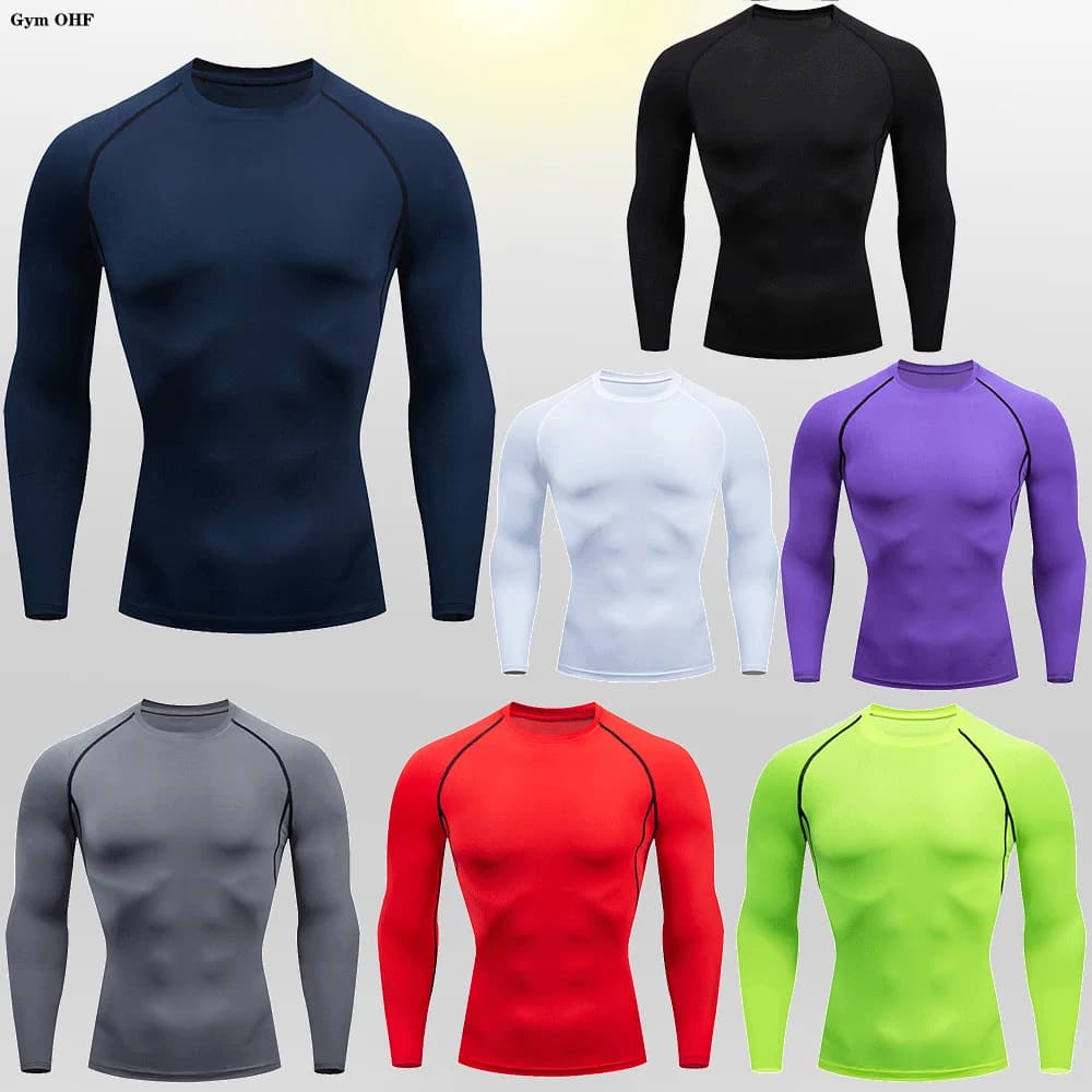 musculation sport homme tee shirt homme  T-shirt Rashguard à manches courtes pour homme, vêtement de