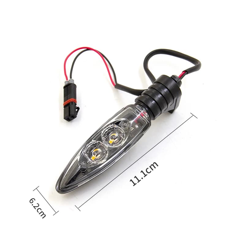 Clignotant Avant LED pour Moto, 1 Paire, pour BMW Runder GS Adv F650GS R S1000R S1000RR F800GS K1300