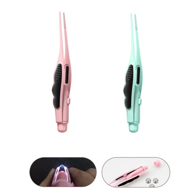 Pincettes LED pour cérumen, outil de nettoyage des oreilles pour enfants, élimination du cérumen pou