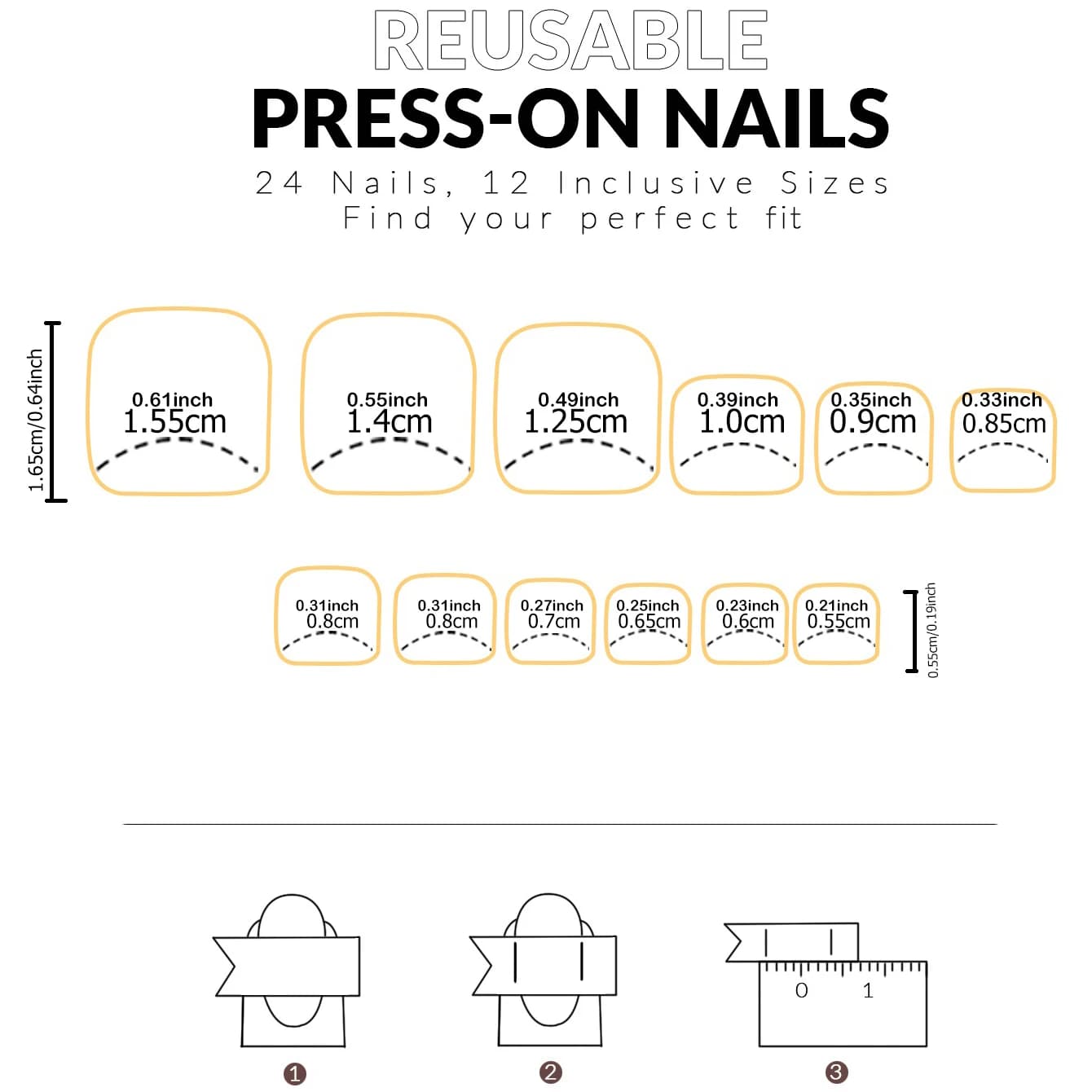 Améliorez instantané votre look avec 24 pièces-ensemble de faux pieds français courts carrés à couve