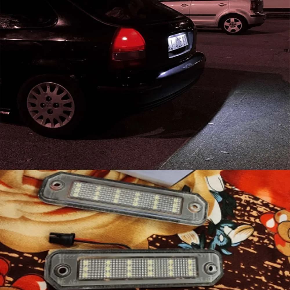 Ensemble de lampe de plaque d'immatriculation LED, pour Honda Civic 92-95, hayon 96-00 Coupe Civic E
