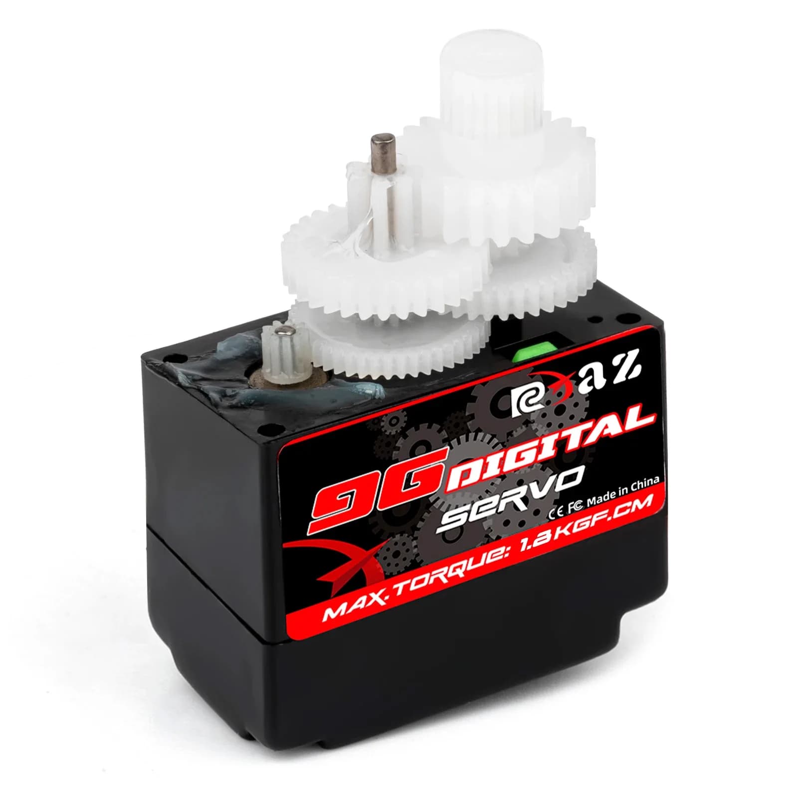 RCXAZ-Servomoteur Numérique pour Avion, Robot, Voiture, Bateau, Conduit, 9g, Plastique, Fer, Cuivre,