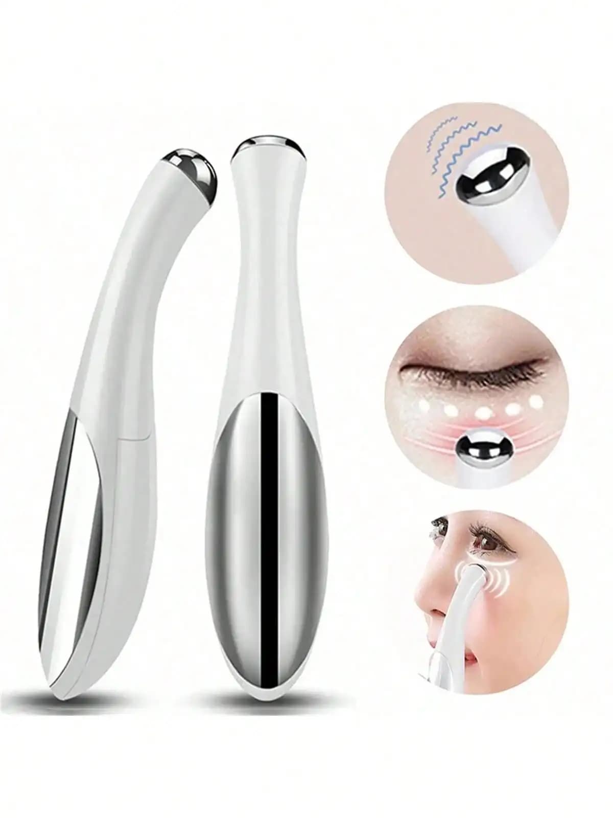Masseur électrique pour les yeux, Vibration, Anti-âge, élimination des cernes, beauté du visage, sty