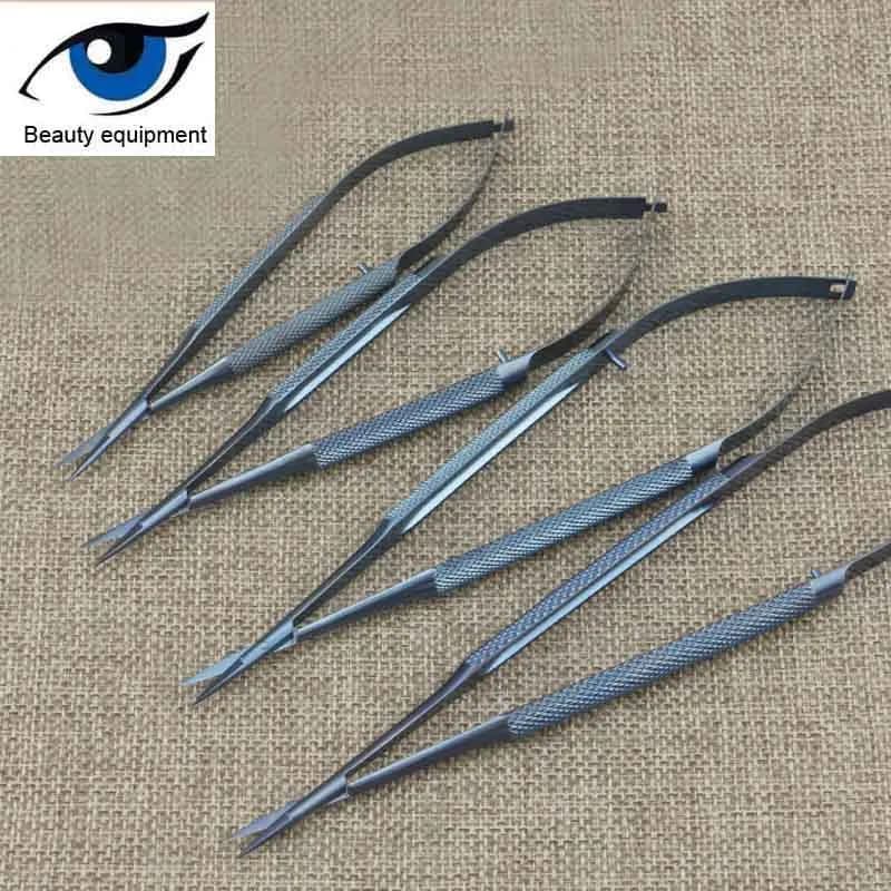 Ciseaux en alliage de titane de haute qualité, instruments microchirurgicaux ophtalmiques, outils ch