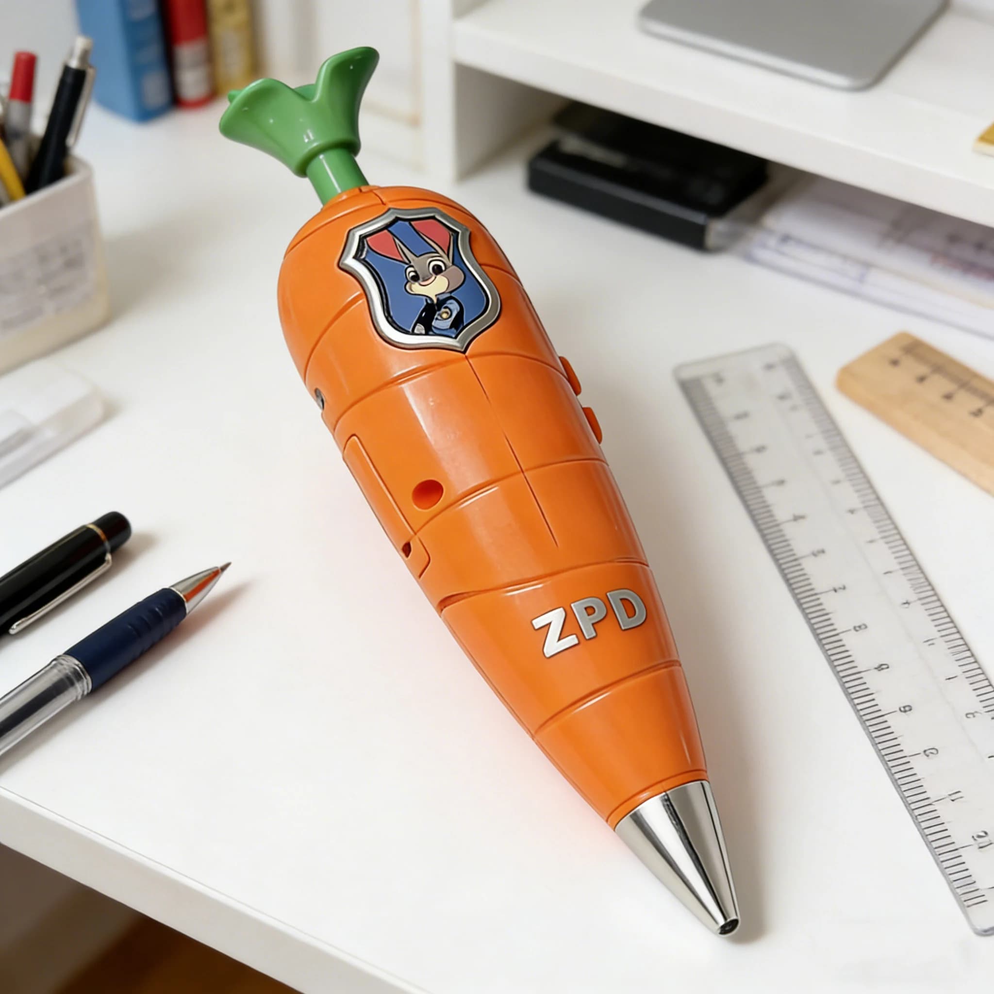 Stylo enregistreur Zootopia 2 Carrot |   Style Judy & Nick pour enfants |   Mini enregistreur des an