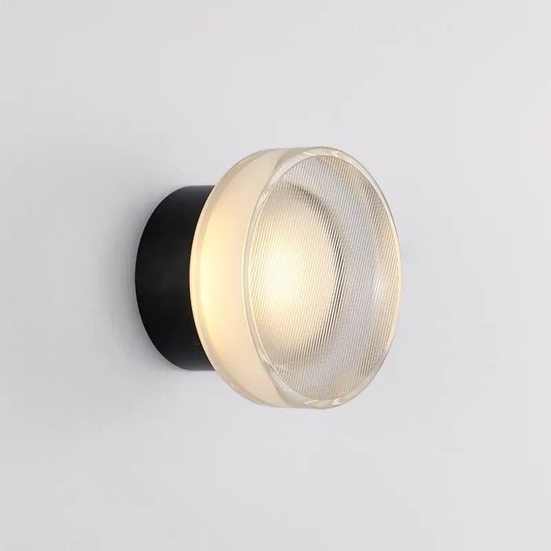 Applique murale LED en verre créative de styliste espagnol, éclairage de luxe Simple, porche, allée,