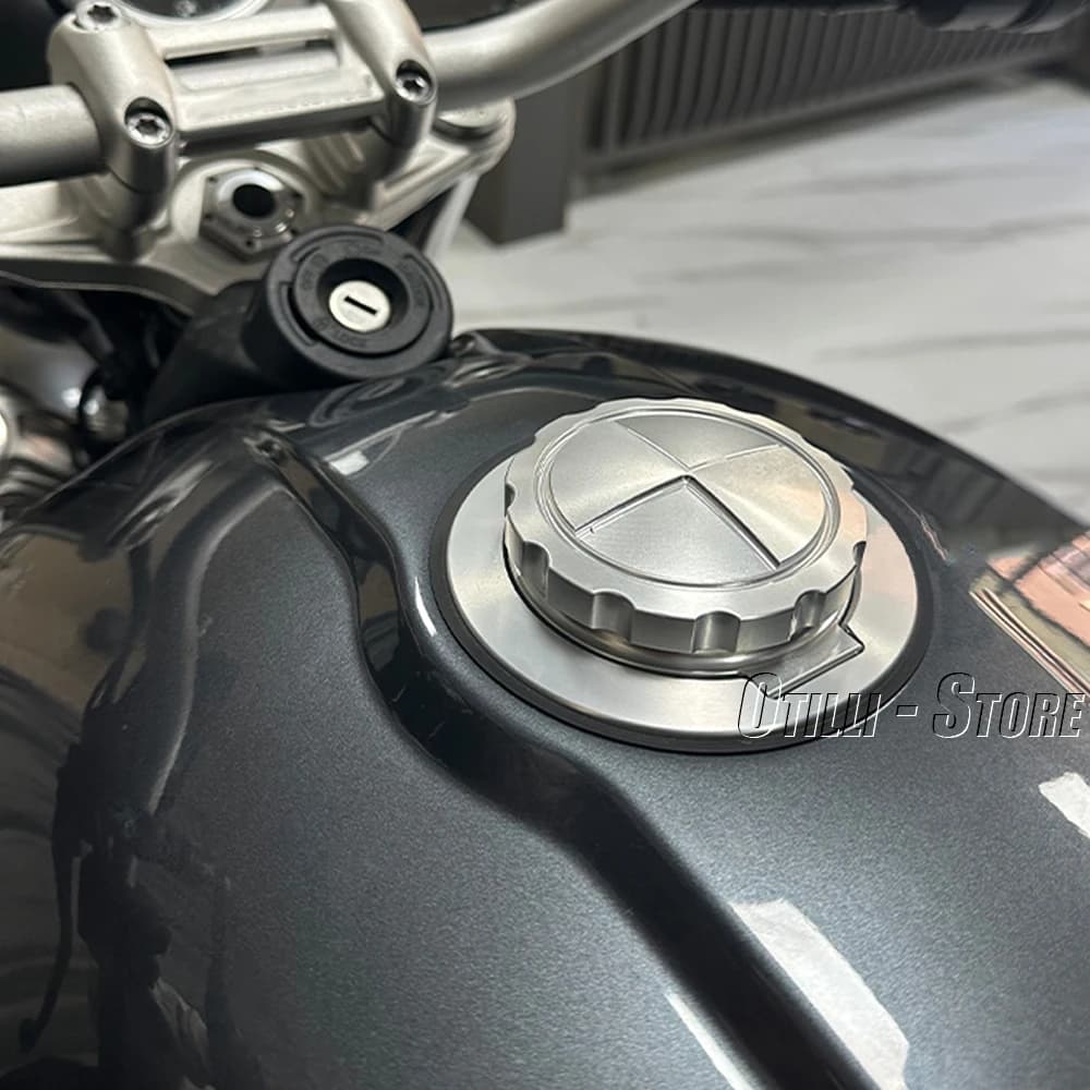 Couvercle de Carburant Précieux pour Moto, Bouchon de Boîte à Huile, en Aluminium CNC, Accessoires p
