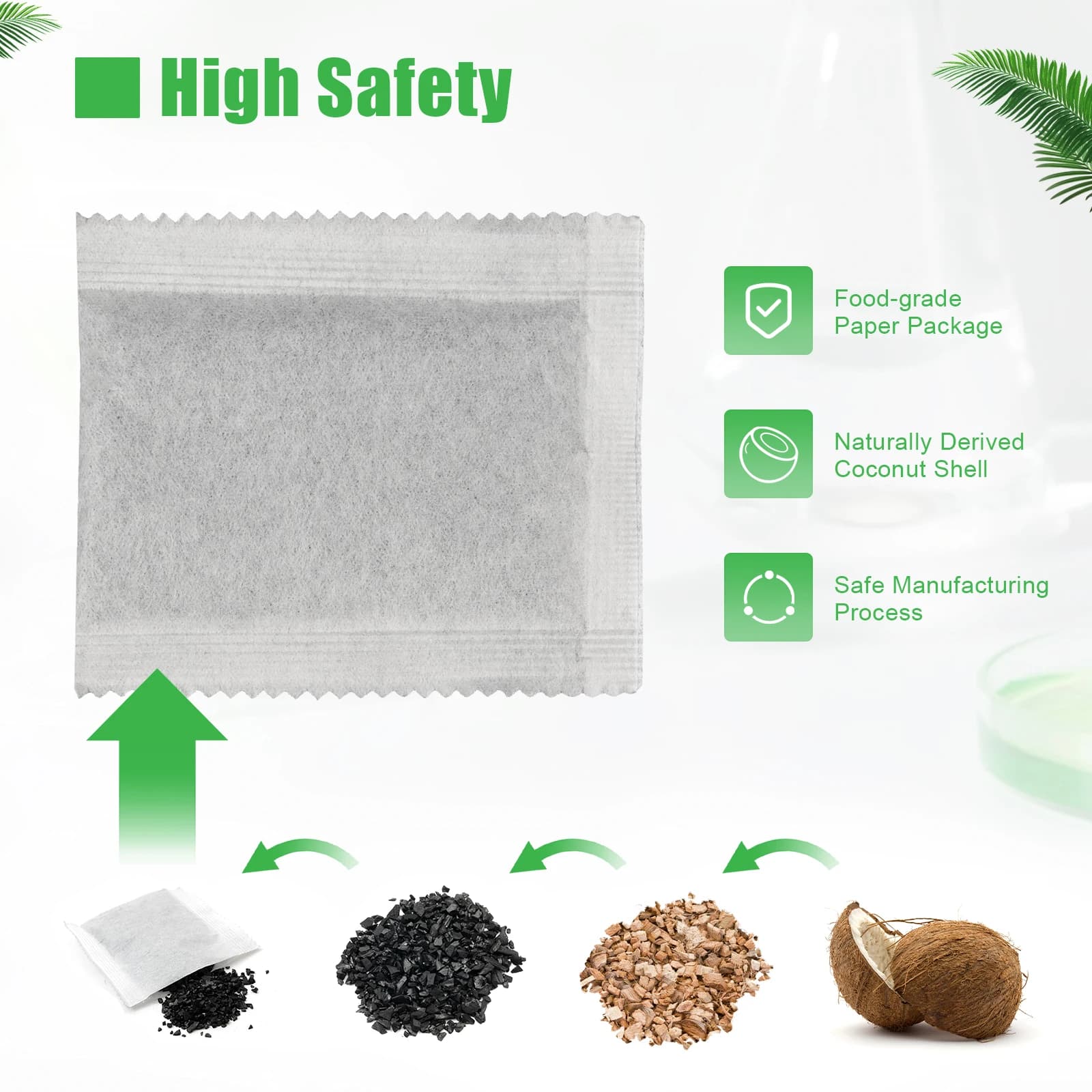 20 Filtre à Charbon Actif pour Distillateur - 20 Filtre pour Distillateur - Sac de Filtre à Charbon 